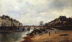 Stanislas Lepine Quais of the Seine oil painting picture